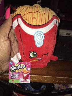 Brand new shopkins plush fries