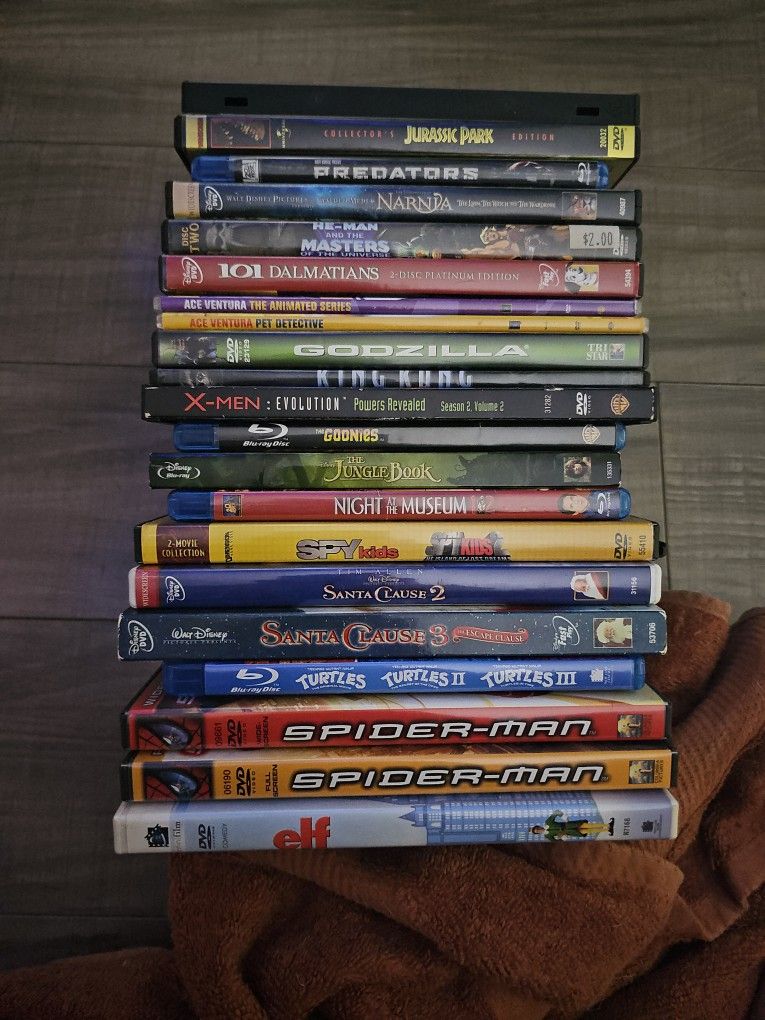 Special Edition DVDs and rare Blue Ray.