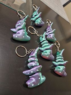 3D Printed Hammerhead Shark Keychain