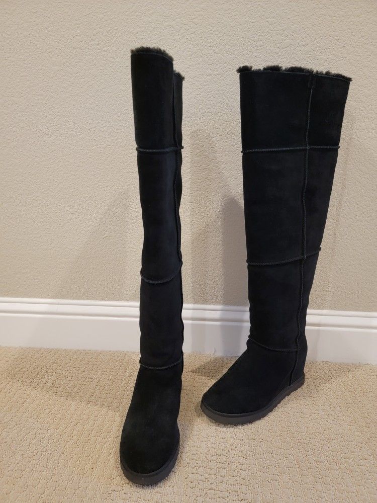 FALL = UGGS **Over-the-Knee UGG Boots 👢 Barely Worn – Size 9