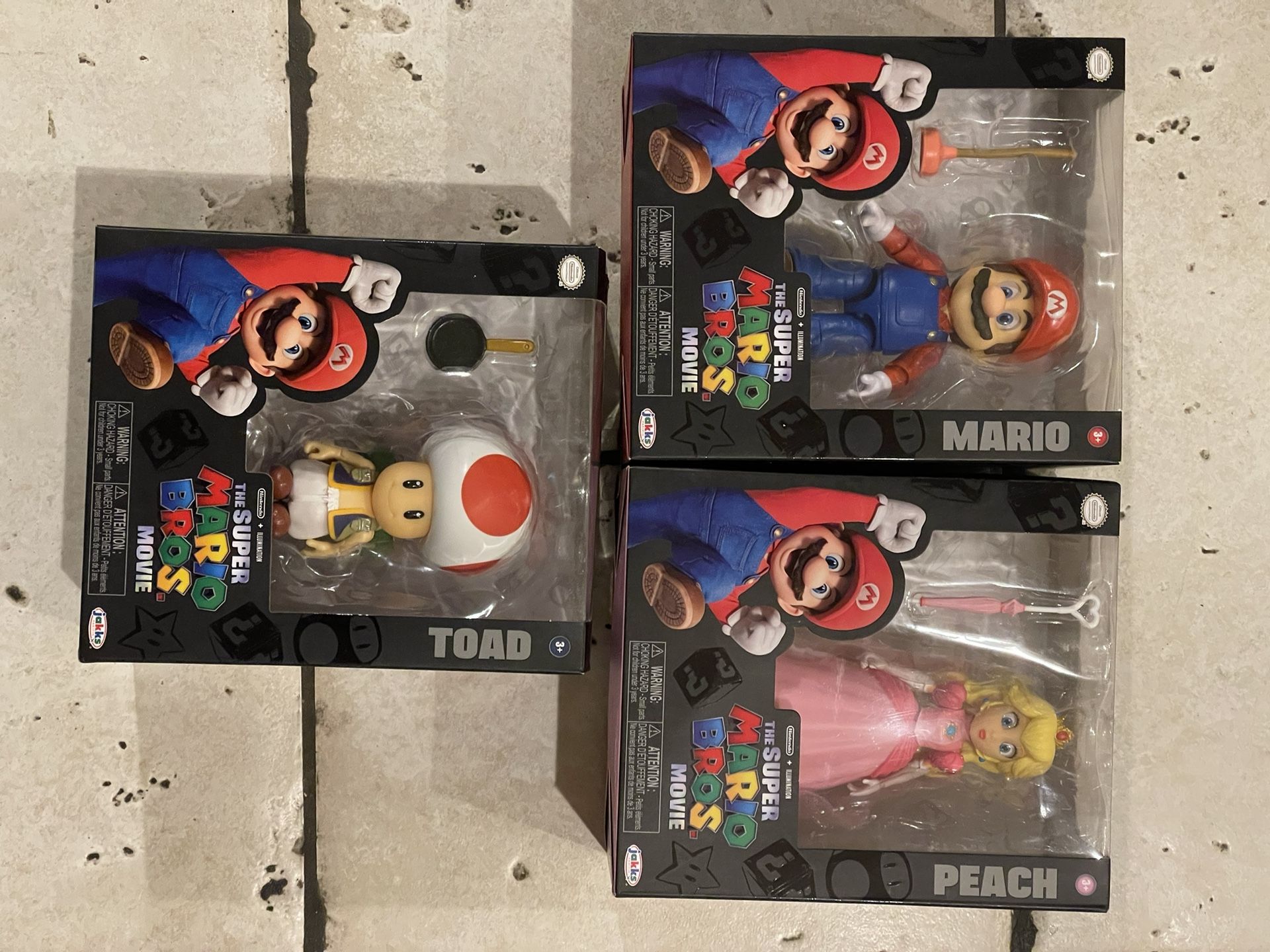 $10 Mario Movie Action Figures/ Toy Lot