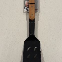 BRAND NEW Guy Fieri Barbecue Grill Turner / Spatula - Non Stick W/ Etched Side # (contact info removed)