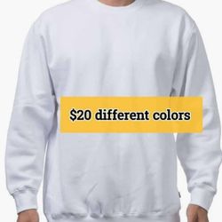 Men's Sweatshirts With Or Without Hood. Different Colors And Sizes