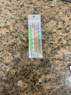 Colorful, Dotting Tools For Nail Art