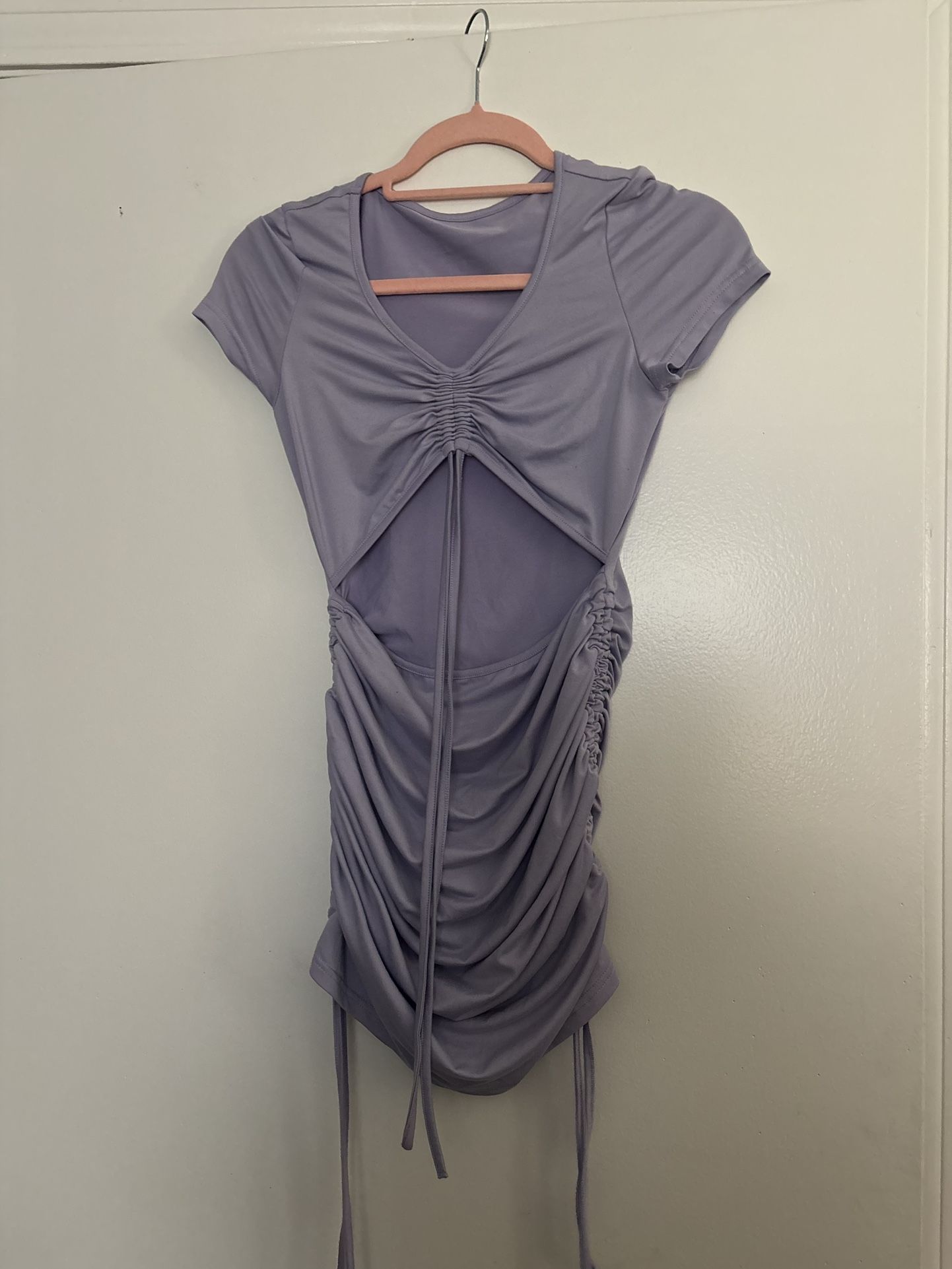 purple dress size M