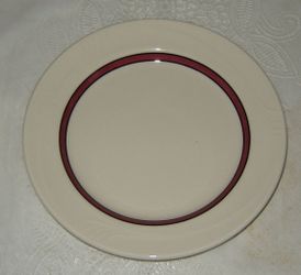 New Oneida Restaurant Espree Burgundy, 36 Bread Plates 