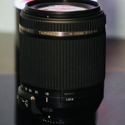 Tamaron Lense For Nikon 18-200  F3.5-6.3