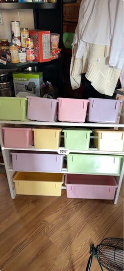 Organizer for toys clothes
