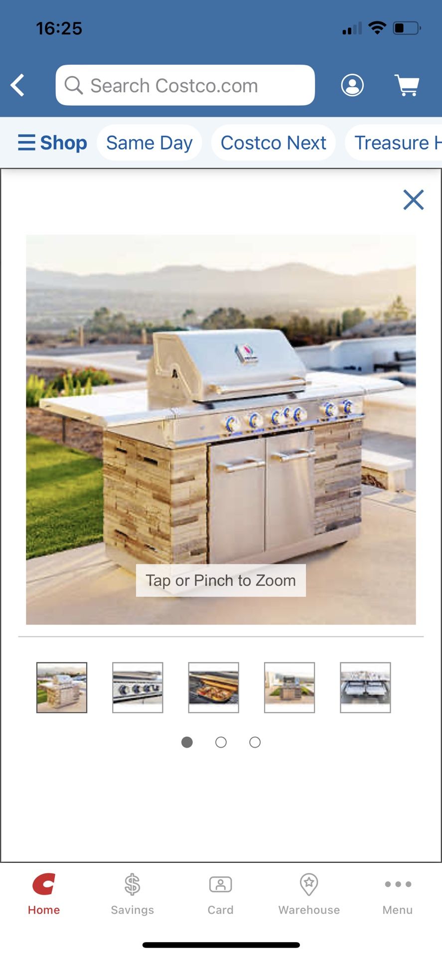 Kirkland Signature Stone Island 7 Burner Gas Grill