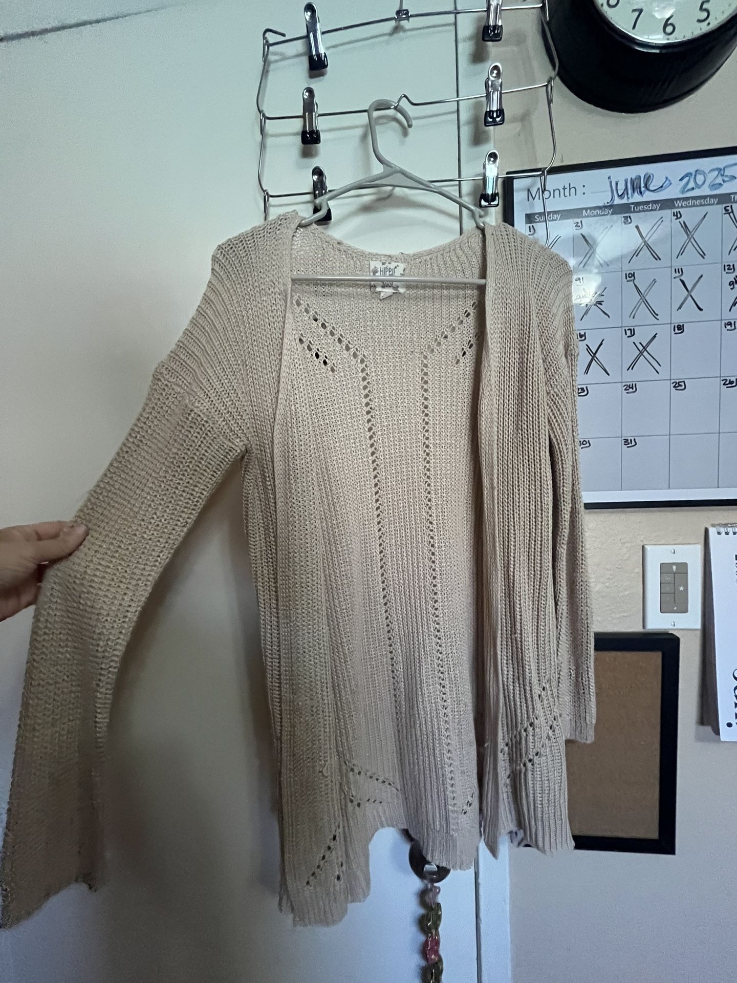Women’s Juniors Ling Sleeve Cardigan Small