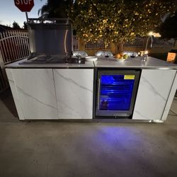 Brand New Bbq Island 
