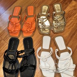 Azalea Wang Flat Slide Sandals