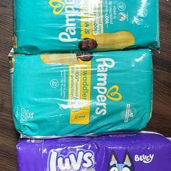 Size 1 Diapers 