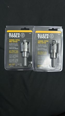 Klein Carbide Tipped Hole Cutter 1/2” & 3/4”