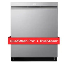 Dishwasher (LG) with QuadWash Pro, Dynamic Dry and TrueSteam ( New - Open Box)