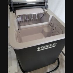 New ICEMAN Dual Size Compact Ice Machine 