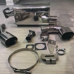 Porsche Rear Exhaust System Muffler fits 90-94