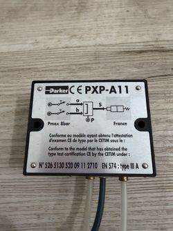 PARKER PXP-A11 PNEUMATIC TWO HAND CONTROL MODULE 3-8BAR