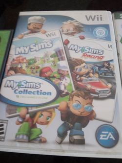 Wii My Sims collection two games in one