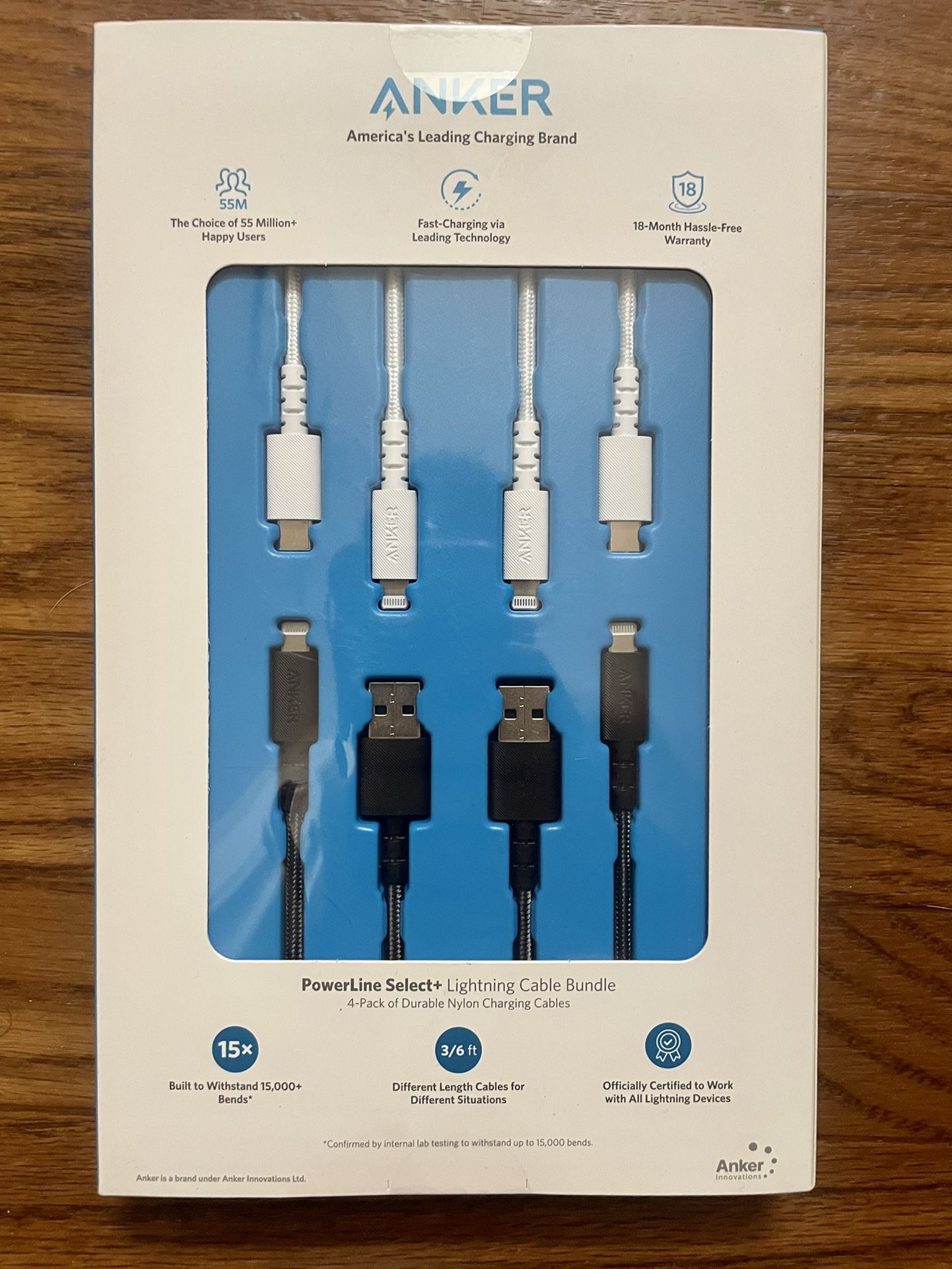 New Anker PowerLine Select+ Lightning Cable Bundle