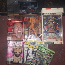 Miscellaneous Collectible Magazines And Games 