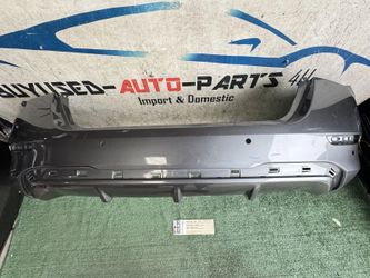 2020 - 2021 NISSAN SENTRA S SV REAR BUMPER COVER OEM AY82620 w/sensorholes