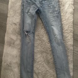 Purple Jeans Size 30