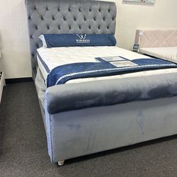 Queen bed frame