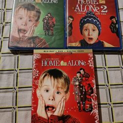 Home Alone Blu Ray Lot / Home Alone 2 Kids Blu Ray Lot Low Price 