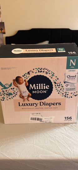 Size newborn Millie diapers.