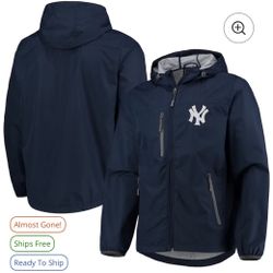 New York NY Yankees Carl Banks Jacket! Brand New! 