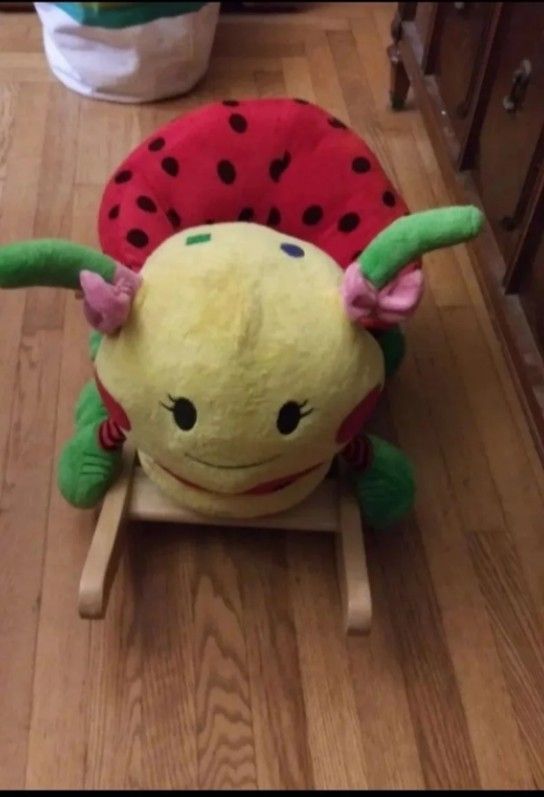 Rockabye Lulu Ladybug Rocker - Pick Up Only