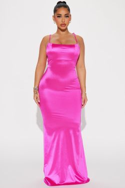 Satin maxi dress ! Size XL