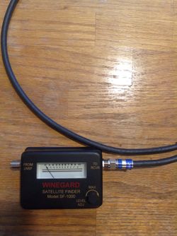Satellite Finder - make satellite dish adjustment much easy