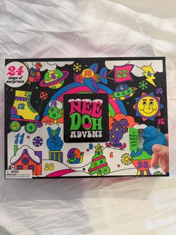 needoh christmas advent calendar