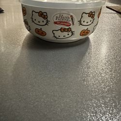 Hello Kitty Glass Bowl 
