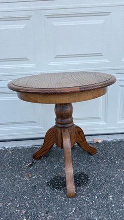 Multi-purpose Solid Wood Corner Table Size : 23 ＂x 24 ＂H Very Good Quality