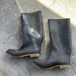 Bata Industrial Black Rubber Boots