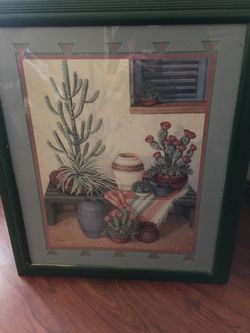 Framed art decor