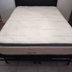 Full Size Bed Set. Practically New 