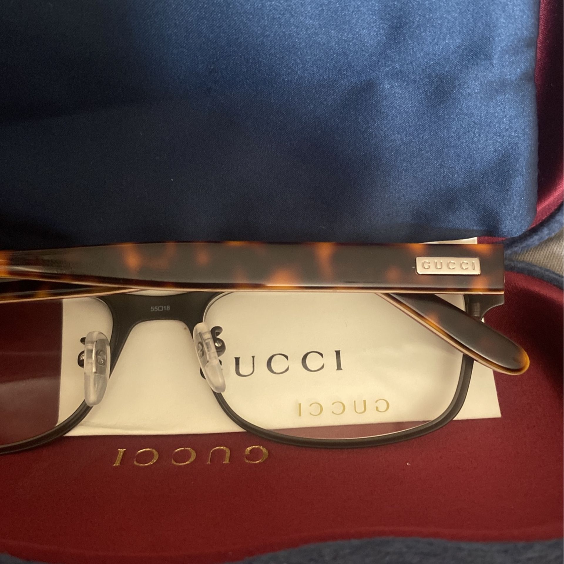 Authentic GUCCI Blue Light Glasses Style # GG0274OJ