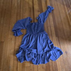 Womens Medium/large Purple Dress