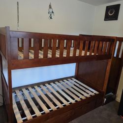 Wood Bunk Bed