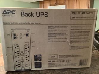 APC Battery Back-UPS 1500 VA/900 Watts Brand New