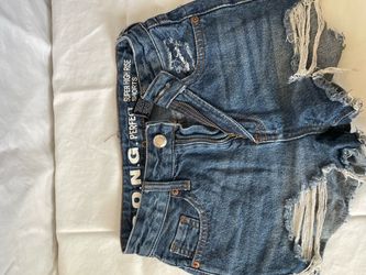 SONG Perfect Super High Rise Denim Shorts