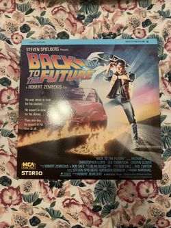 Back To The Future LaserDisc (1985) featuring Michael J. Fox by Steven Spielberg