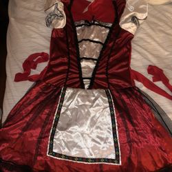 Octoberfest Dress/ Red Riding Hood Costume