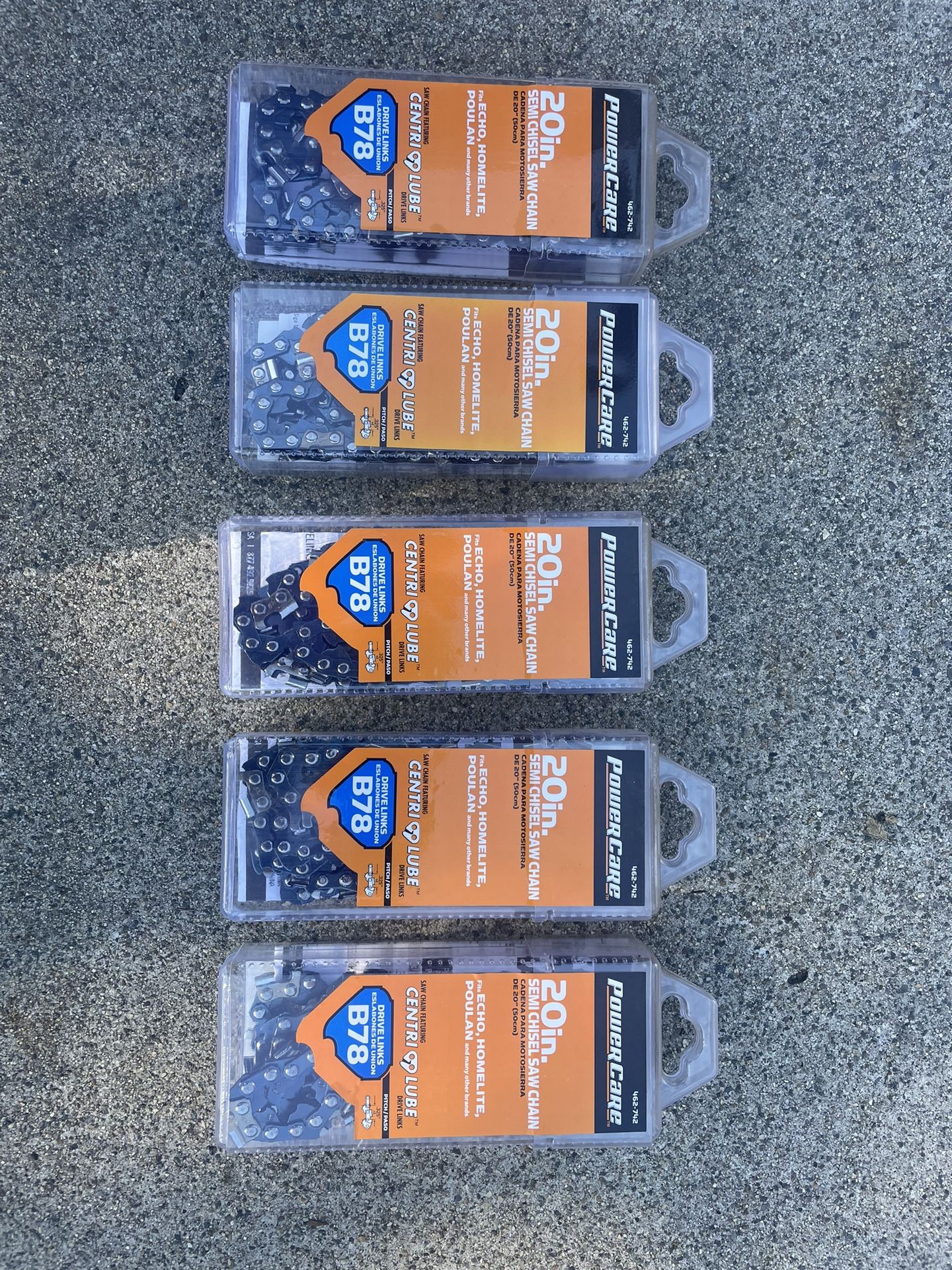 Power Care Saw Chain $ 12.00 Each