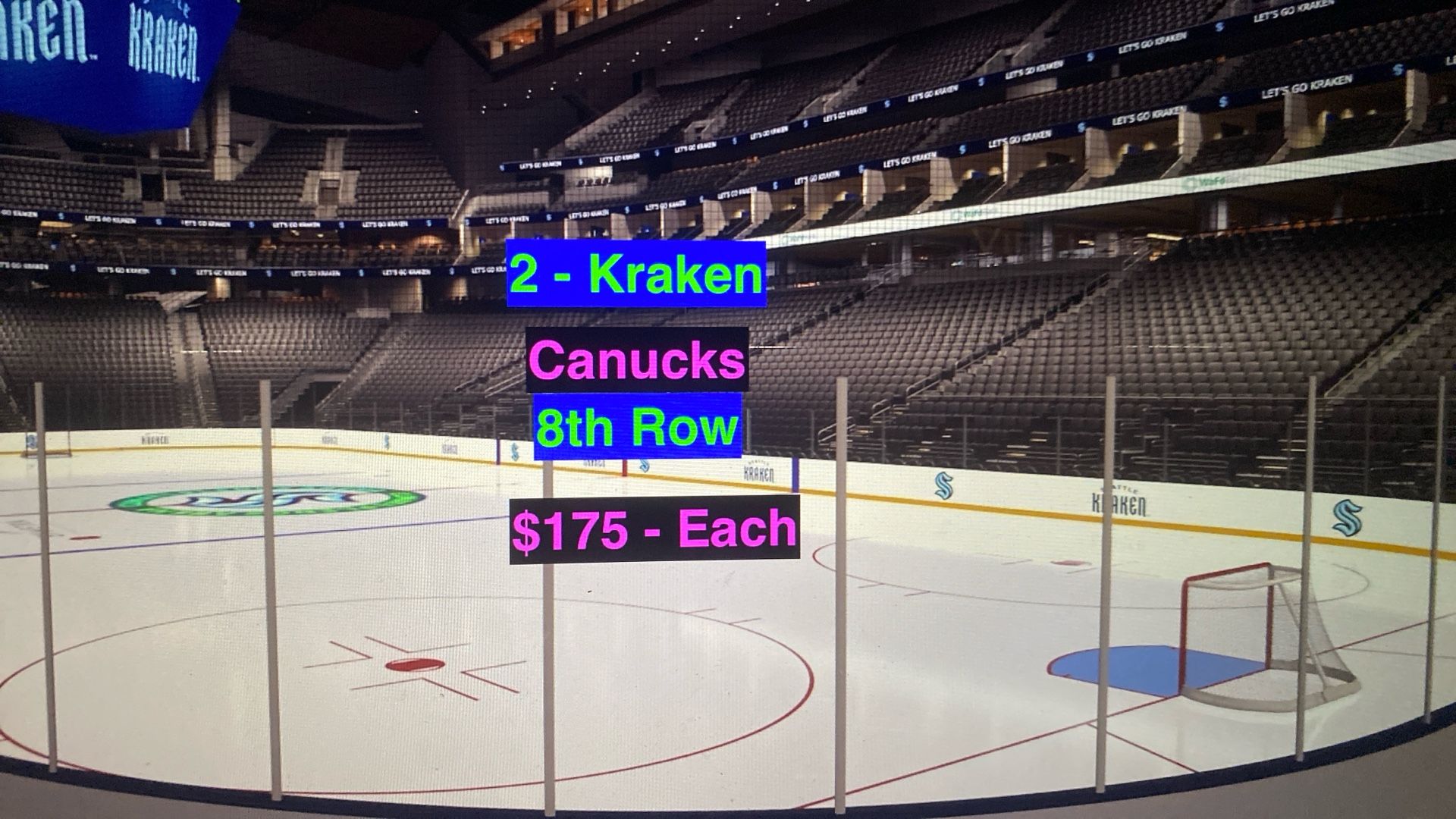 Kraken Canucks Tickets 