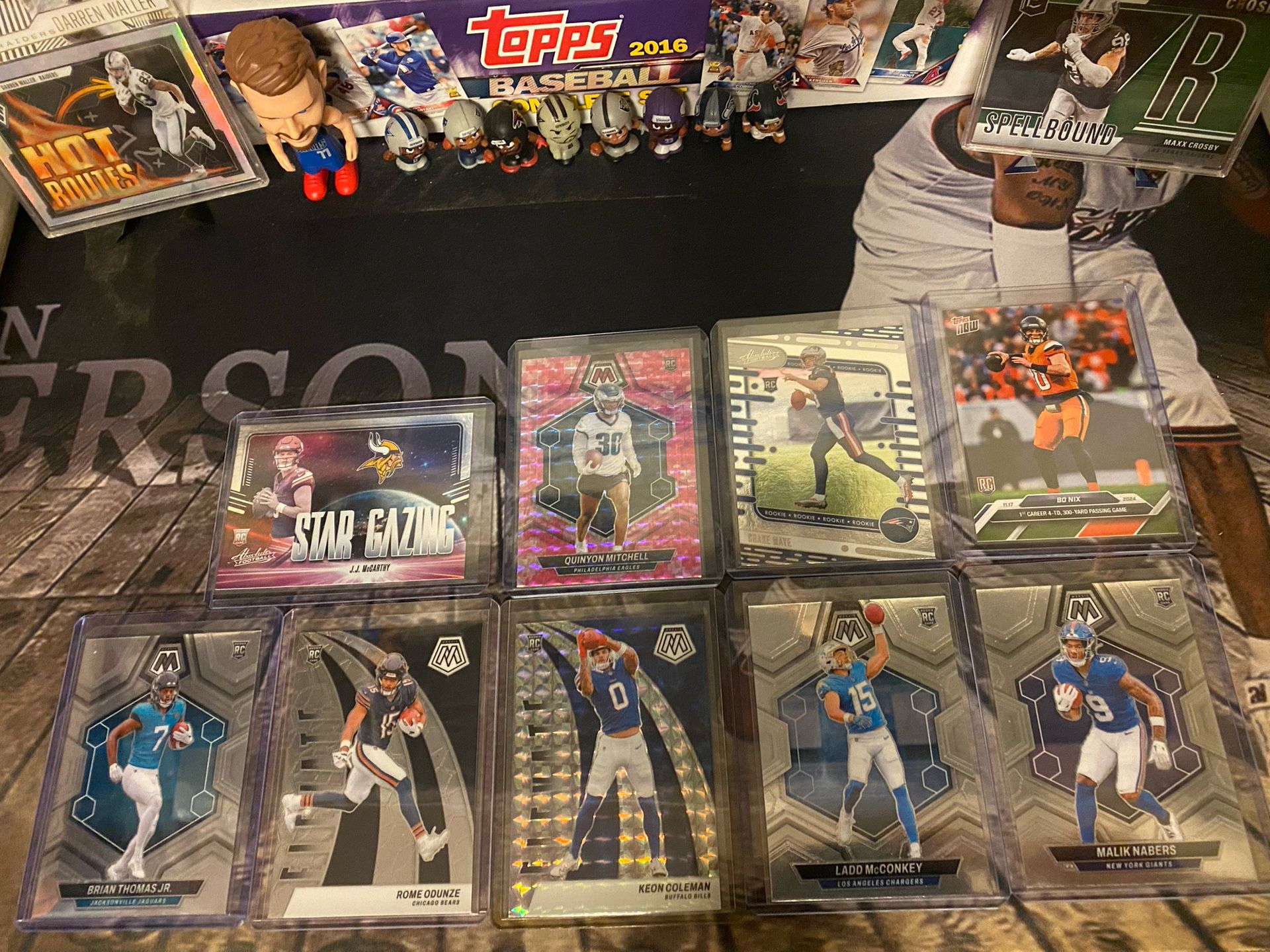 2024 NFL ROOKIE CARD LOT